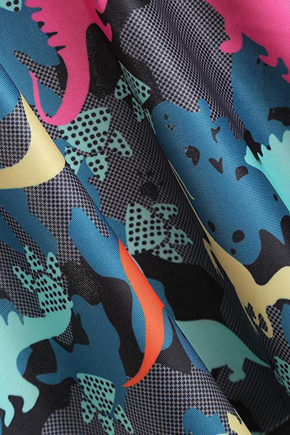Bañador Estampado Gris Dos Piezas