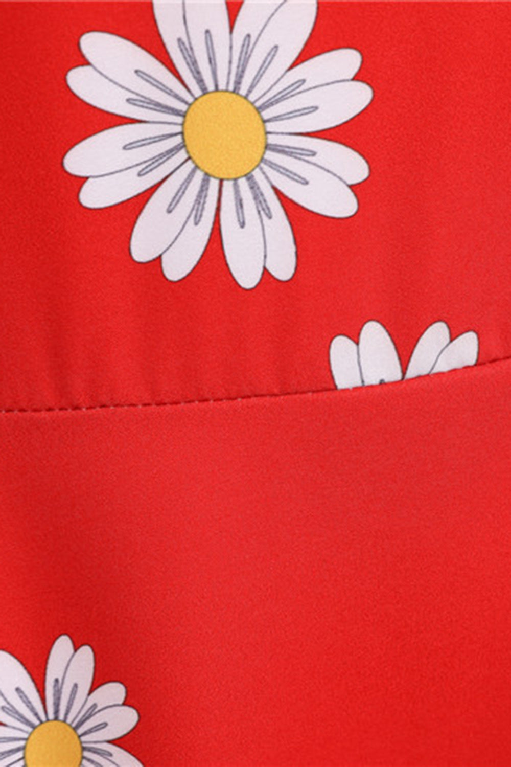 Vestido de 1950 Amarillo Estamapdo Sin Mangas