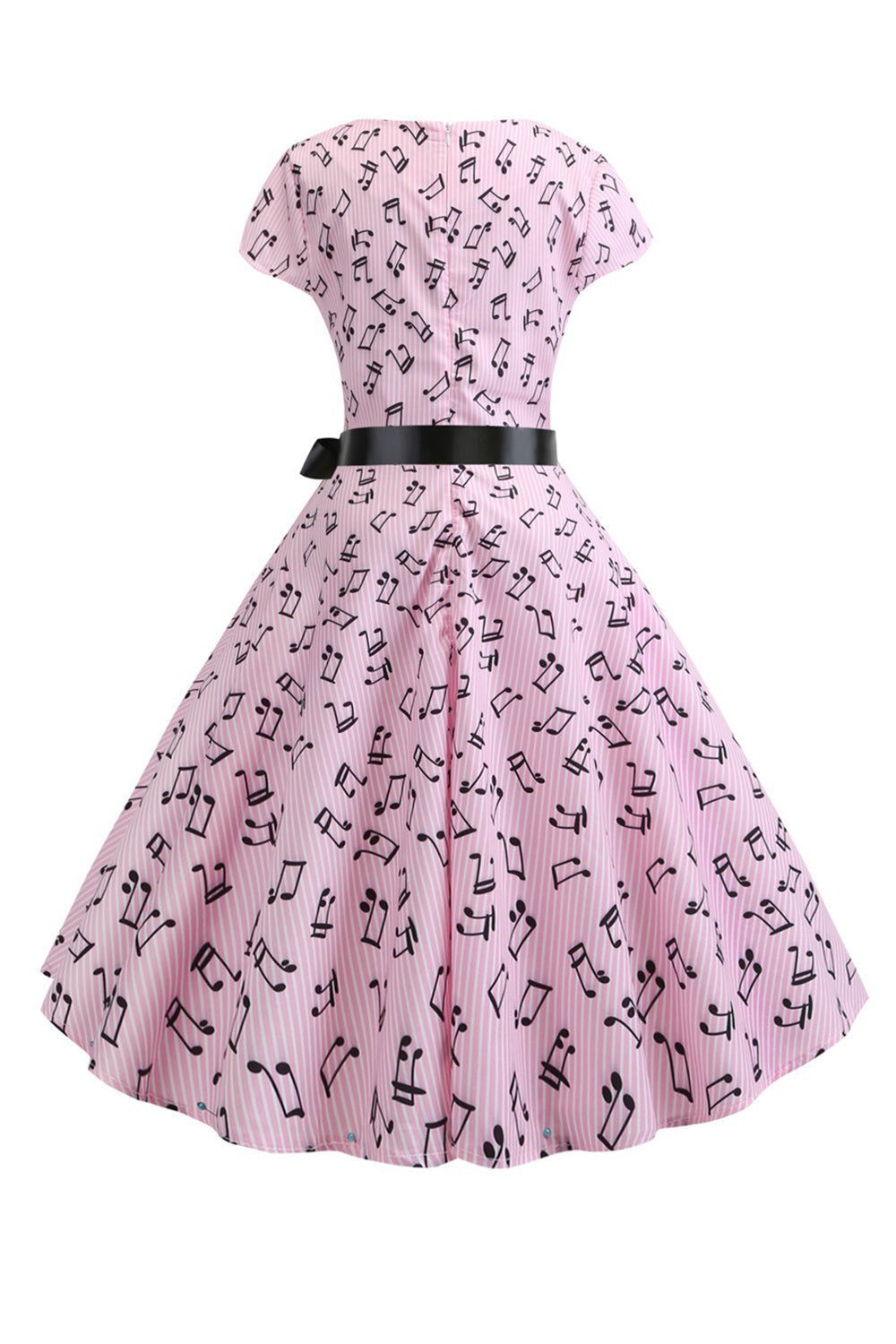 Una línea impresa Swing 1950s Vestidos