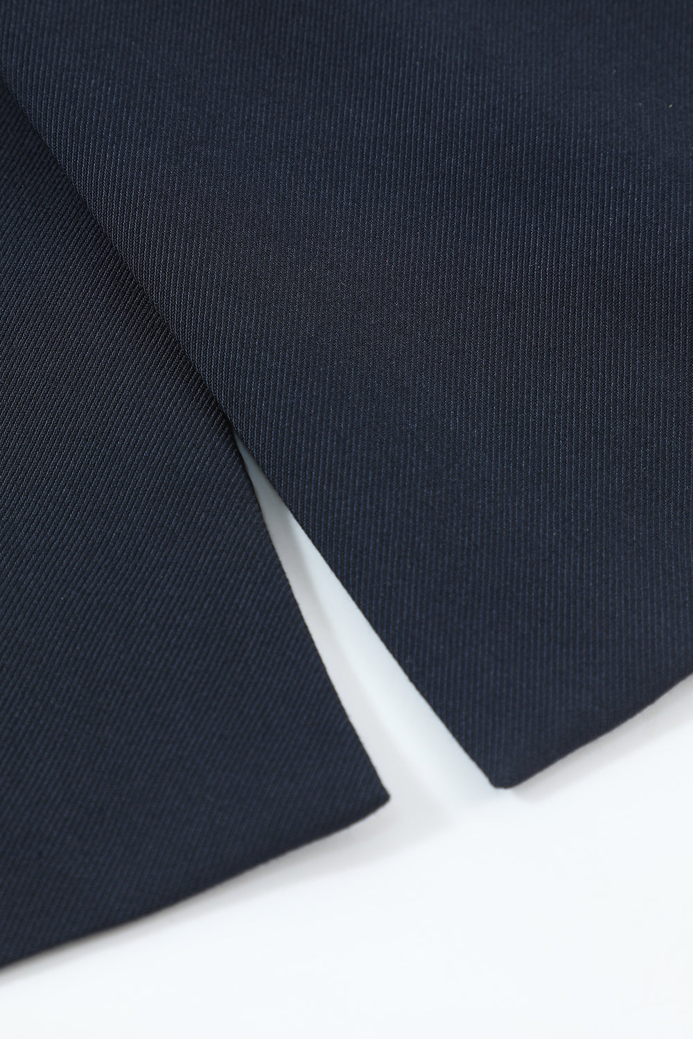 Azul Marino traje cruzado blazer