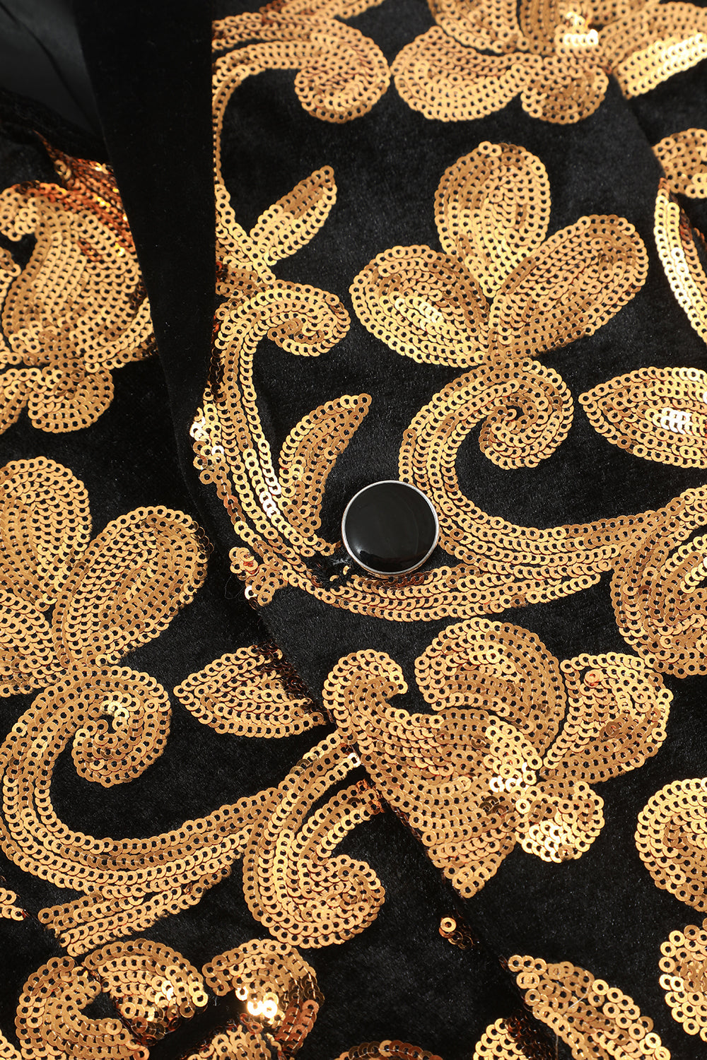 Blazer Un Bottón Dorado Chaqueta para hombres