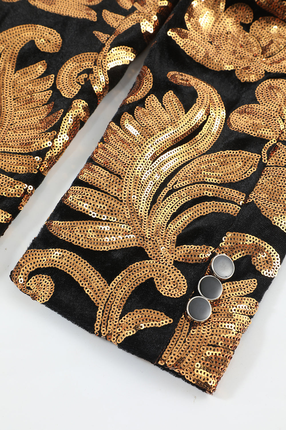 Blazer Un Bottón Dorado Chaqueta para hombres