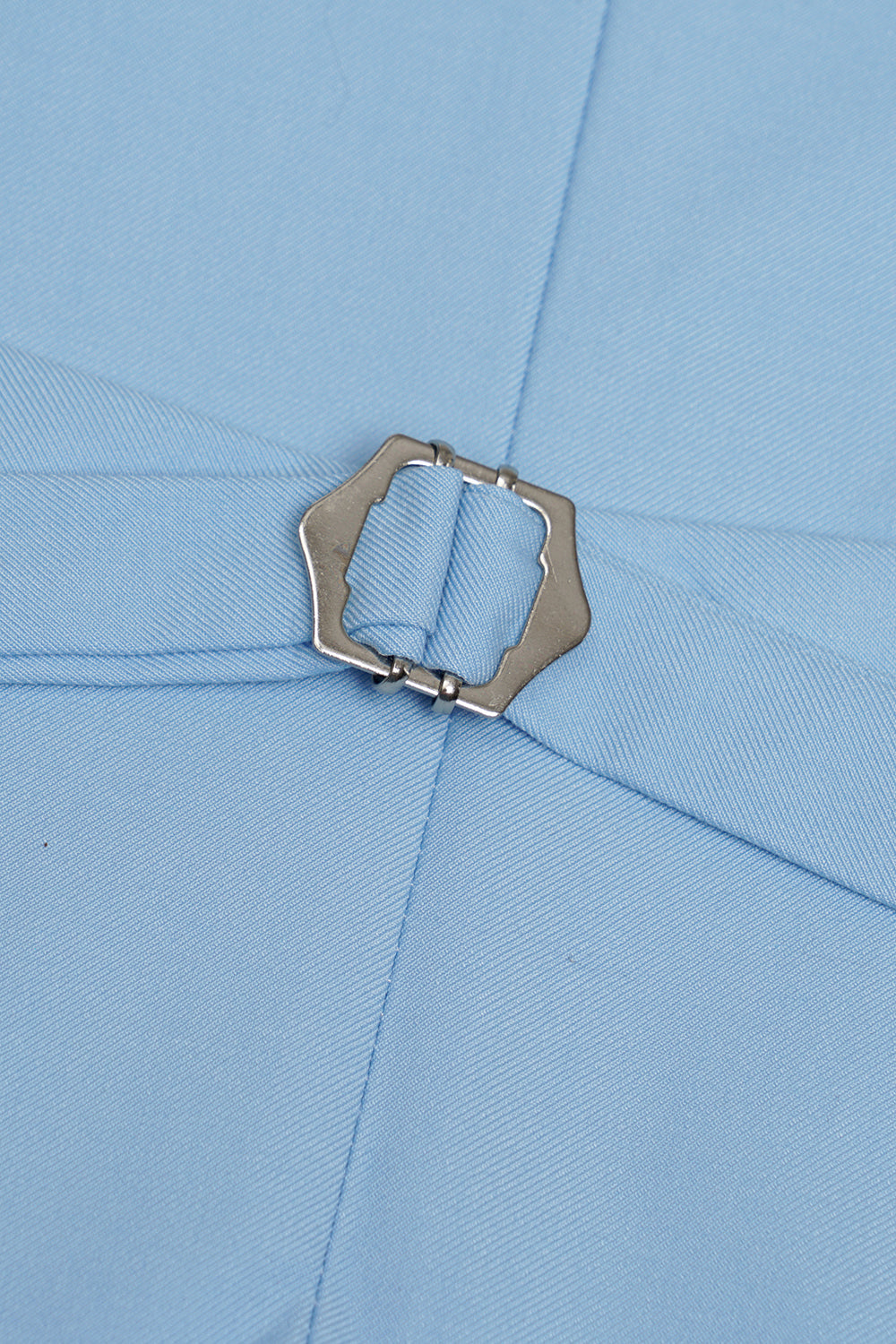 Chaleco de traje para hombre azul claro