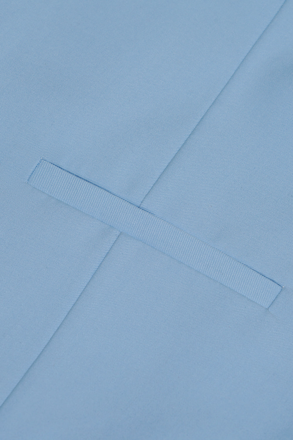 Chaleco de traje para hombre azul claro