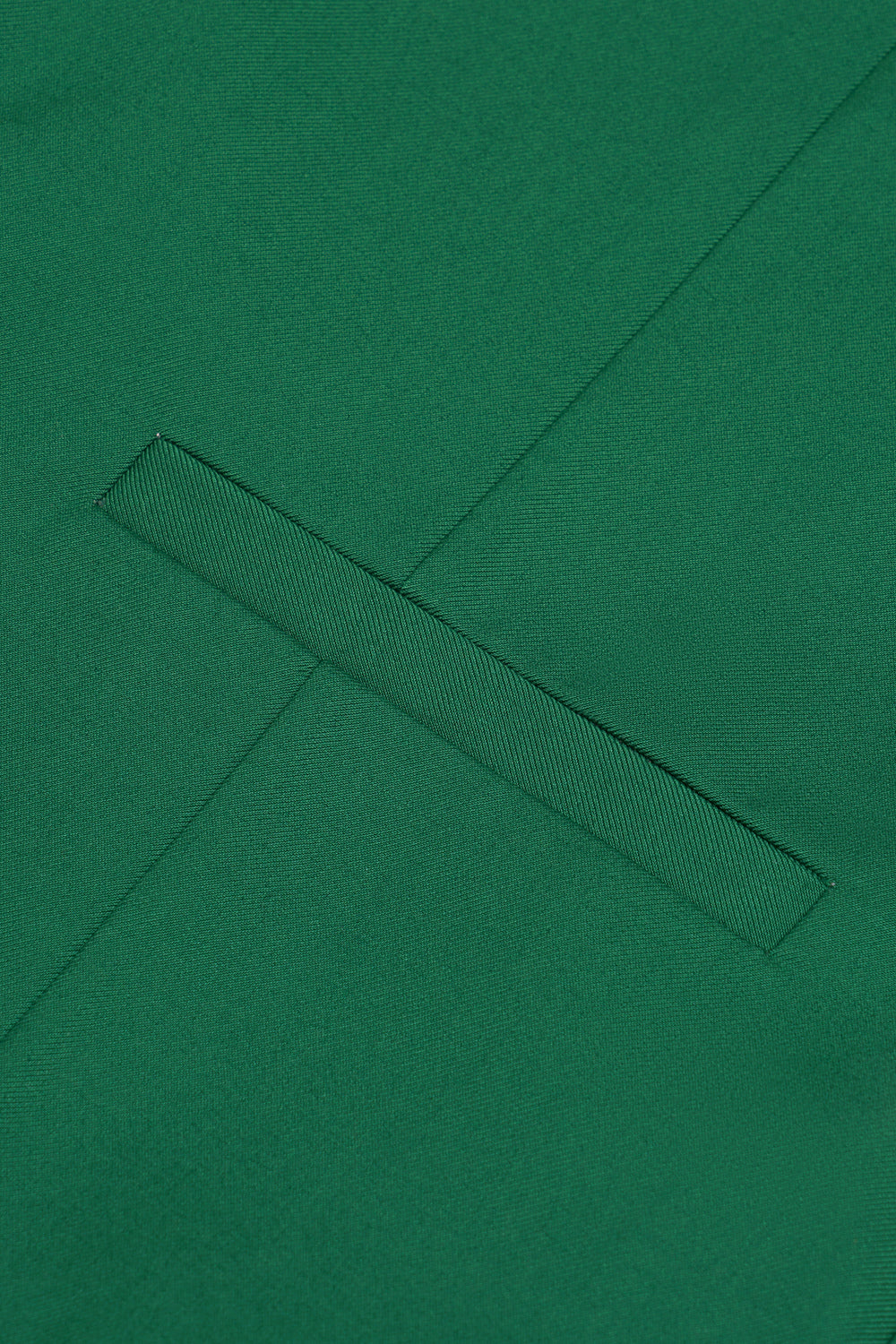 Chaleco verde de traje para hombre