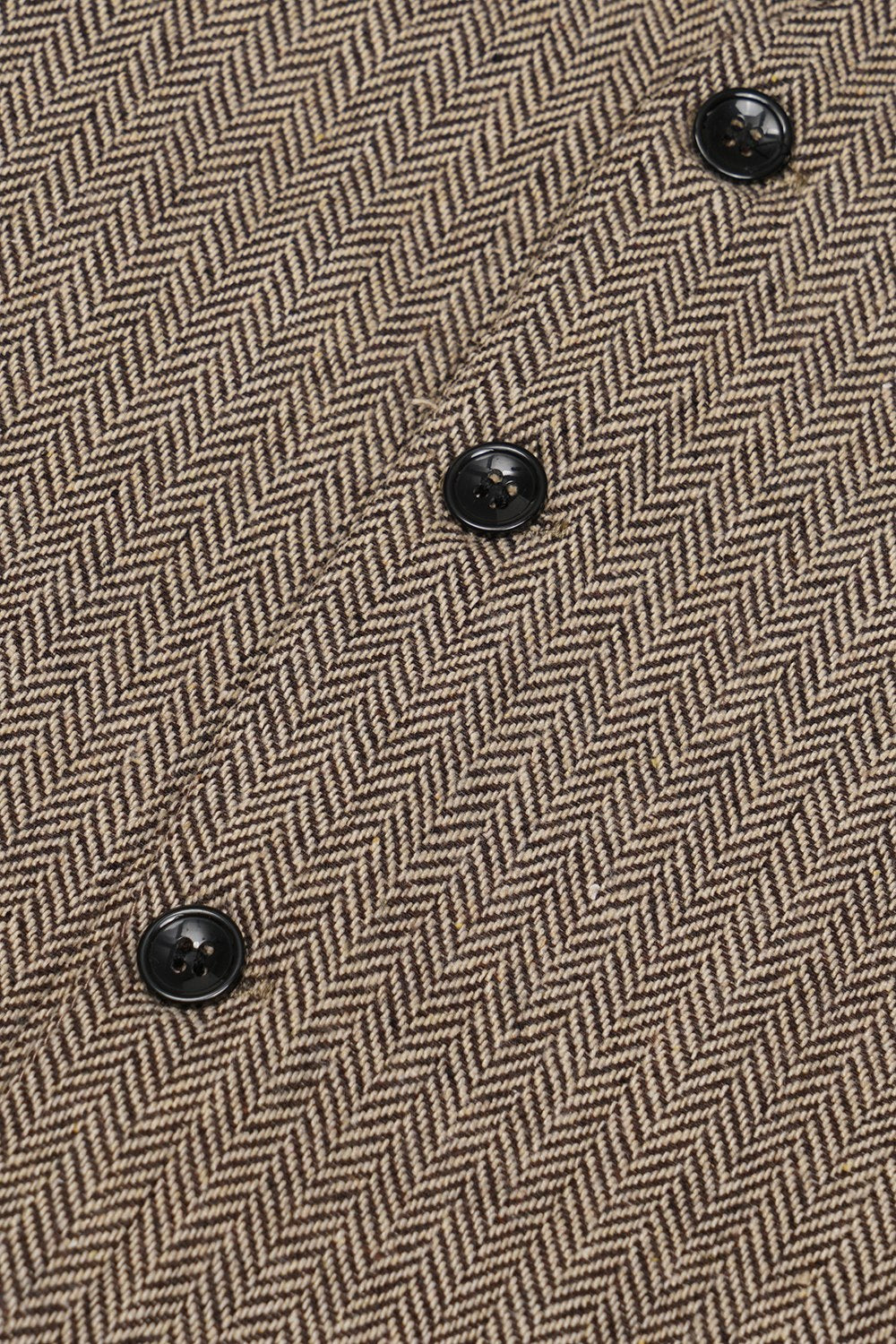 Caqui Chaleco de traje de hombre