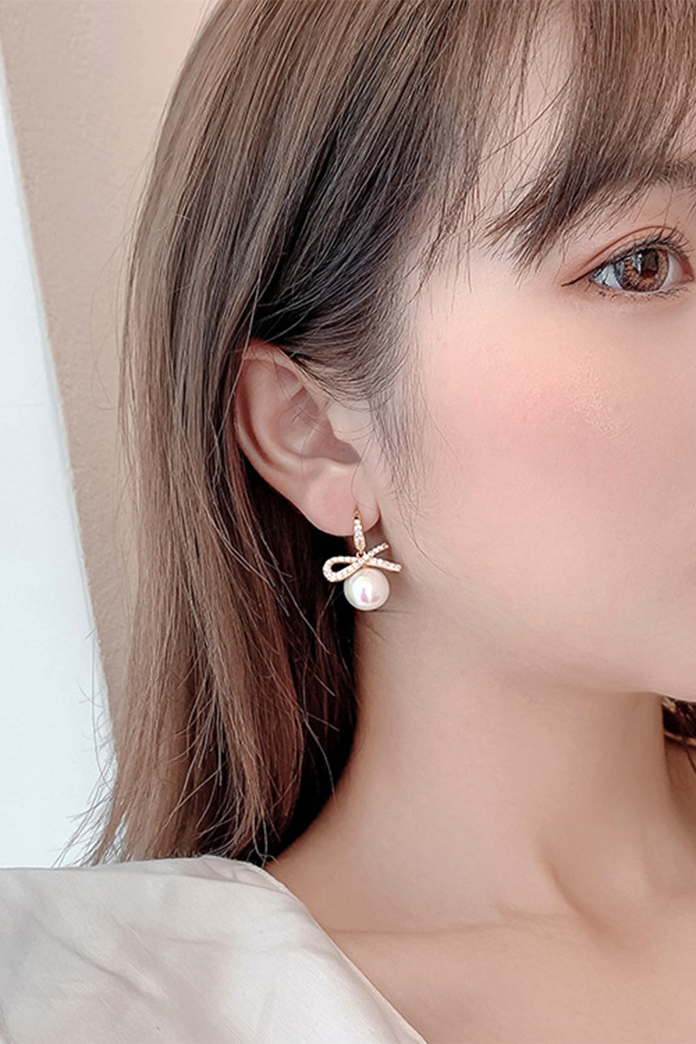 Pendiente pearl Beading