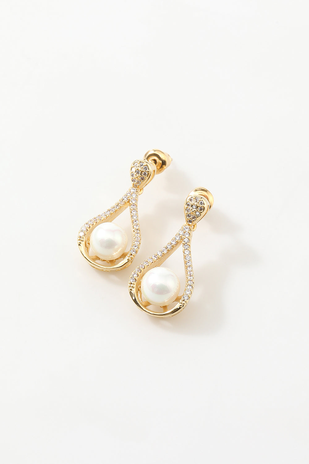 Pendientes Pearl Water Drop