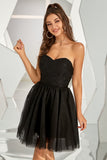 Vestido de regreso a casa black Sweetheart
