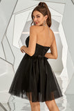 Vestido de regreso a casa black Sweetheart