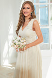 Encaje Albaricoque Vestido Invitada Boda