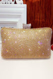Bolso de noche negro Spakly Rhinestone