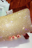 Bolso de noche negro Spakly Rhinestone