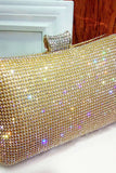 Bolso de noche negro Spakly Rhinestone