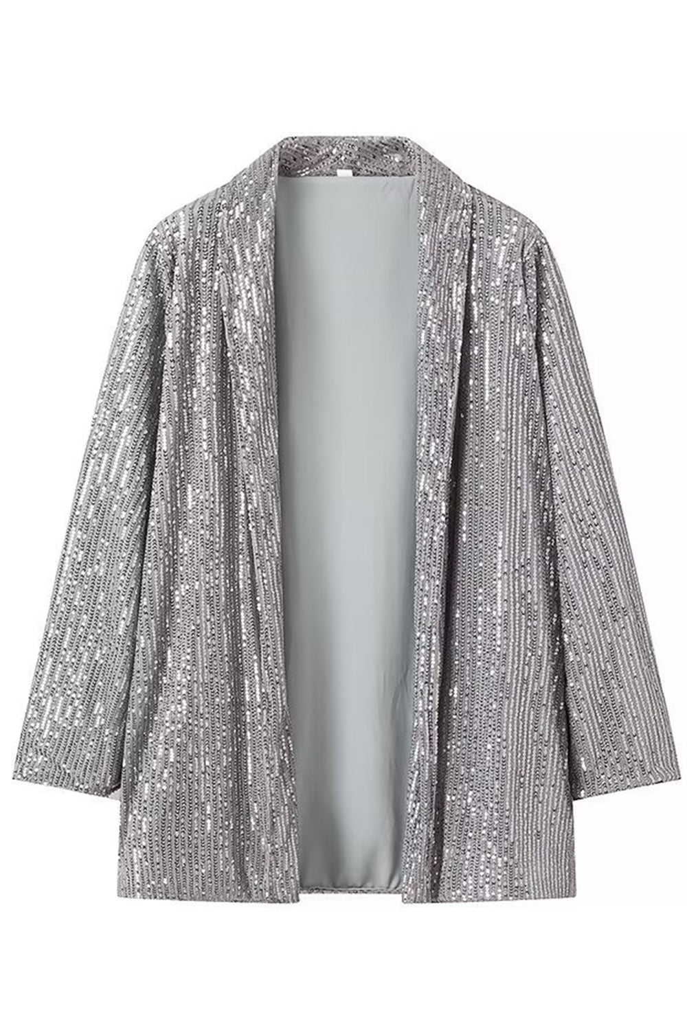 Trajes de mujer de lentejuelas brillantes negras de 2 piezas