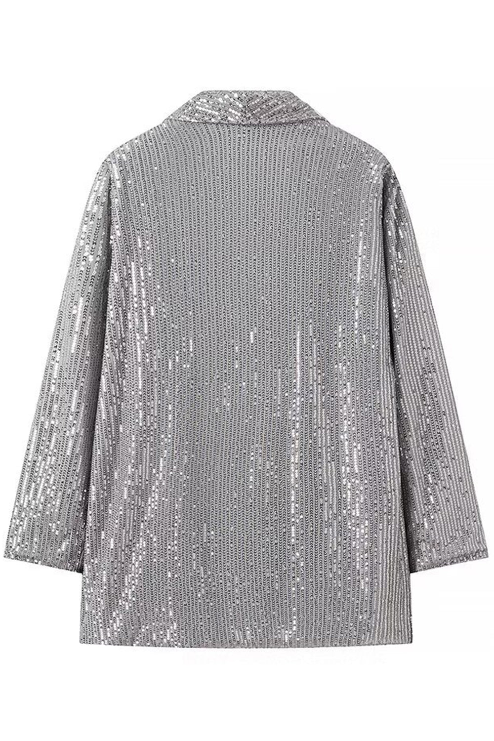 Trajes de mujer de lentejuelas brillantes negras de 2 piezas