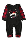 Imprimir Pijama de Navidad Familiar con Cuadros Rojos