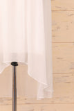 Vestido blanco apliques