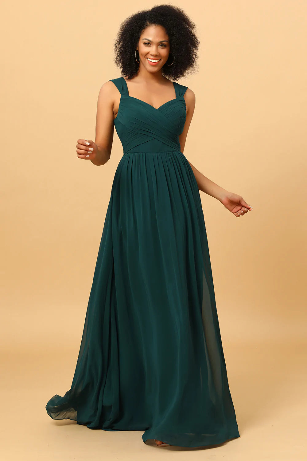 Vestido de Dama de Honor Verde