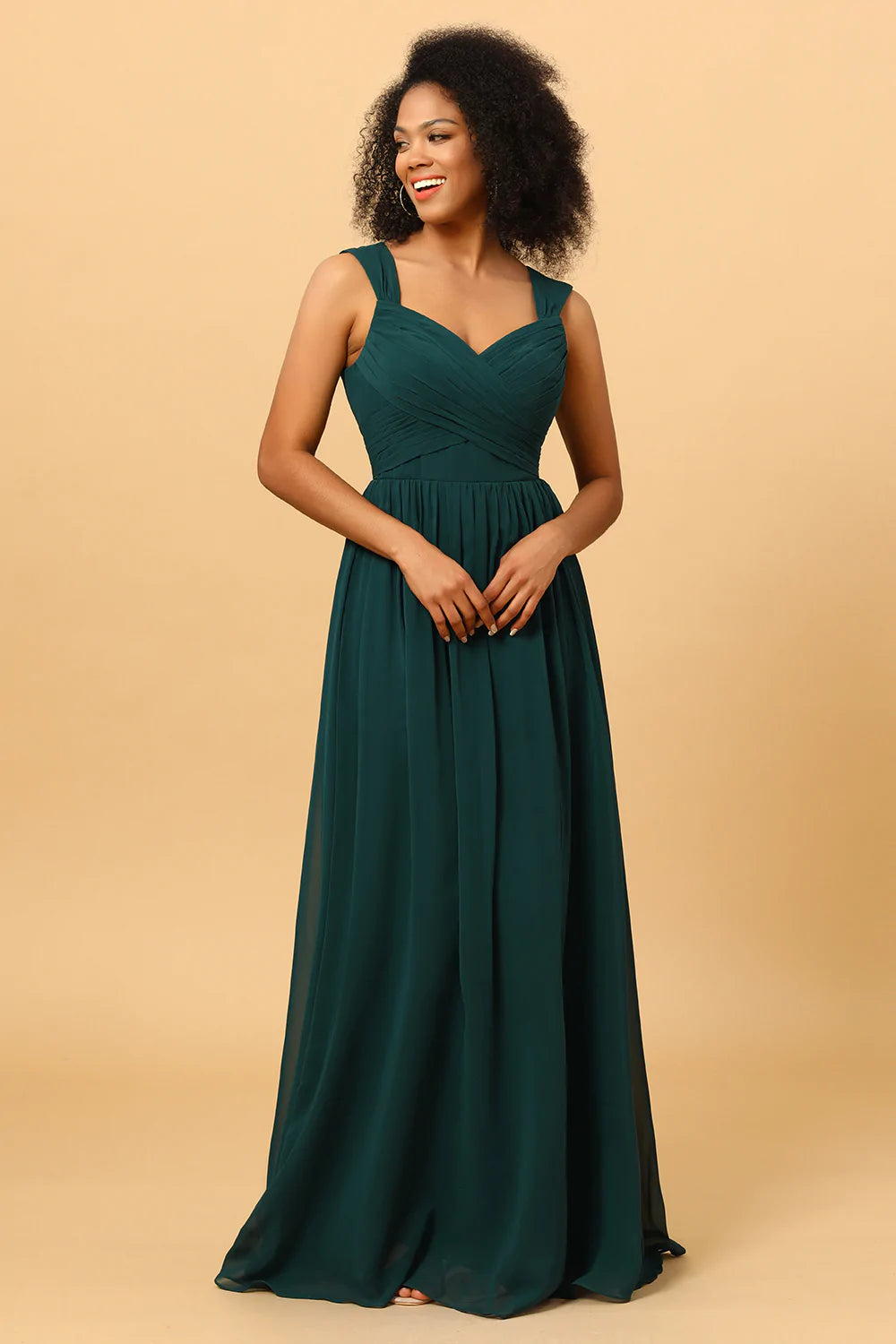 Vestido de Dama de Honor Verde