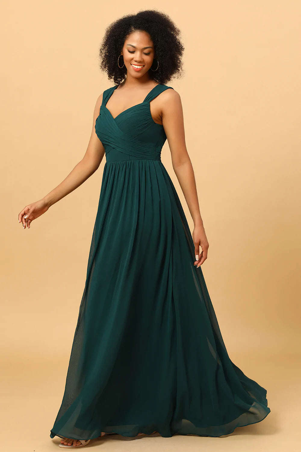 Vestido de Dama de Honor Verde