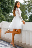 Vestido de novia corto