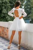 Vestido de novia corto