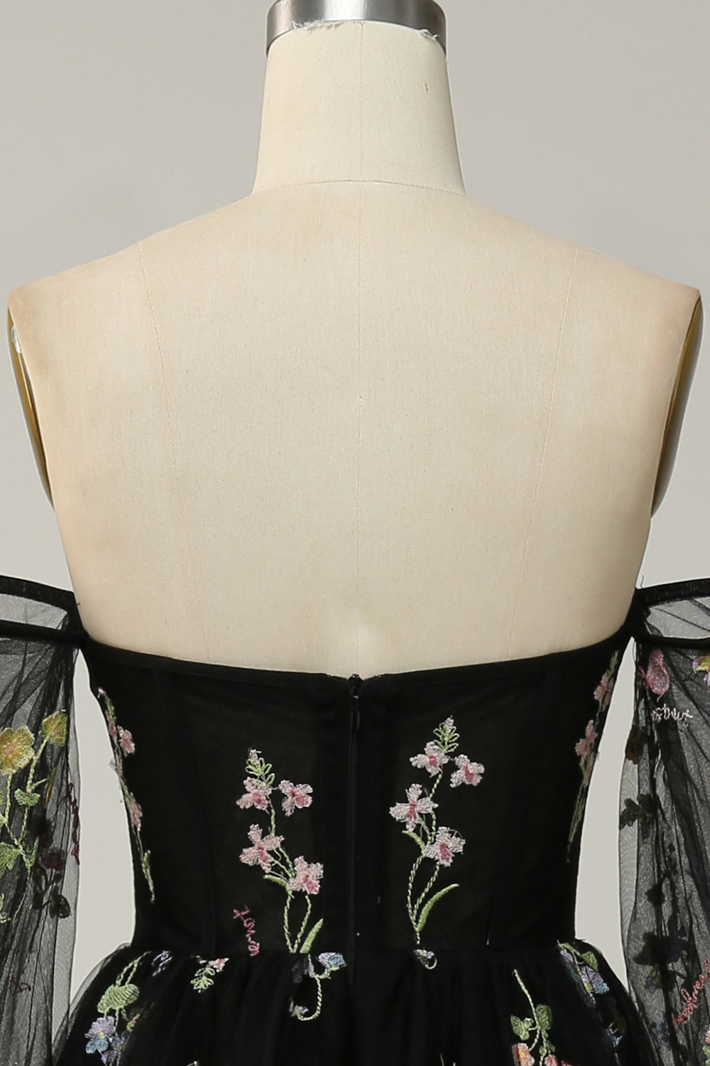 Verde Fuera del Hombro Vestido de Fiesta