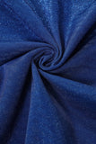 Vestido de fiesta largo azul real