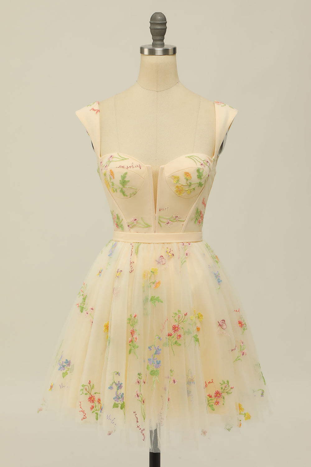 Vestido de Cóctel Corsé Negro A Línea