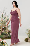 Rosa del  Desierto Vestido de Fiesta Con Espalda abierta