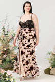 Tirantes de Espagueti Vestido Invitada Boda Talla Grande