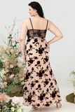 Tirantes de Espagueti Vestido Invitada Boda Talla Grande