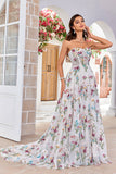 Belleza Una línea Sweetheart Marfil Vestido de novia largo con bordado