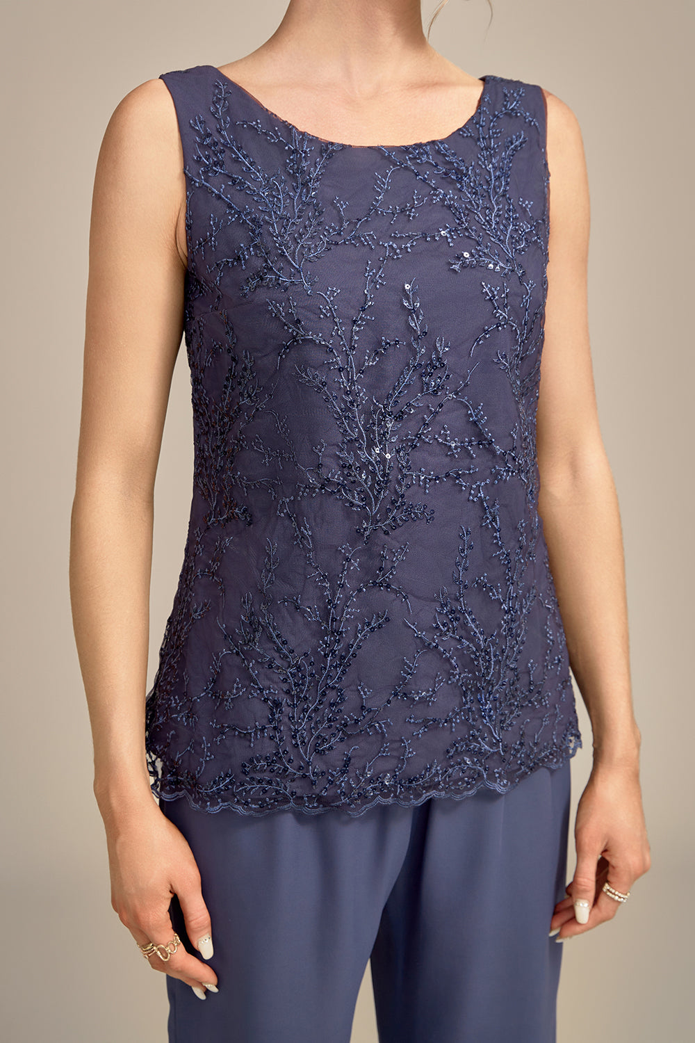 Stormy 3 Piezas De Gasa Encaje Madre De Pantalones Trajes