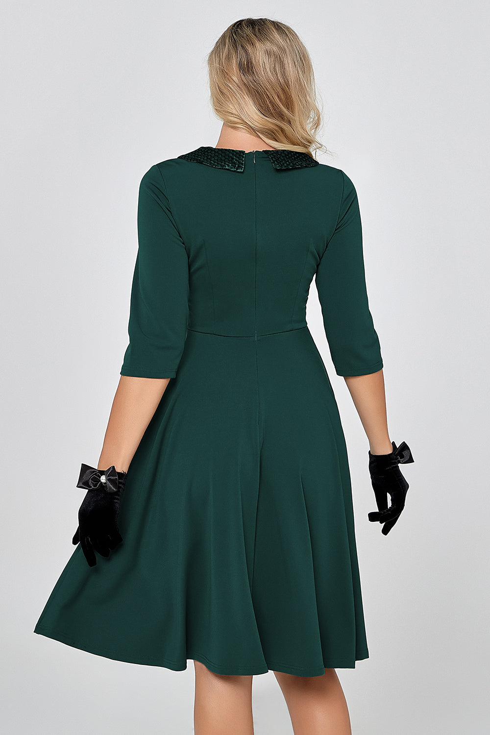 Oferta Por Tiempo Limitado Mini Vestido de Terciopelo (1 Pieza - Estilo y Color Aleatorios)