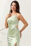 Un Hombro Vestido Invitada Boda Sabio