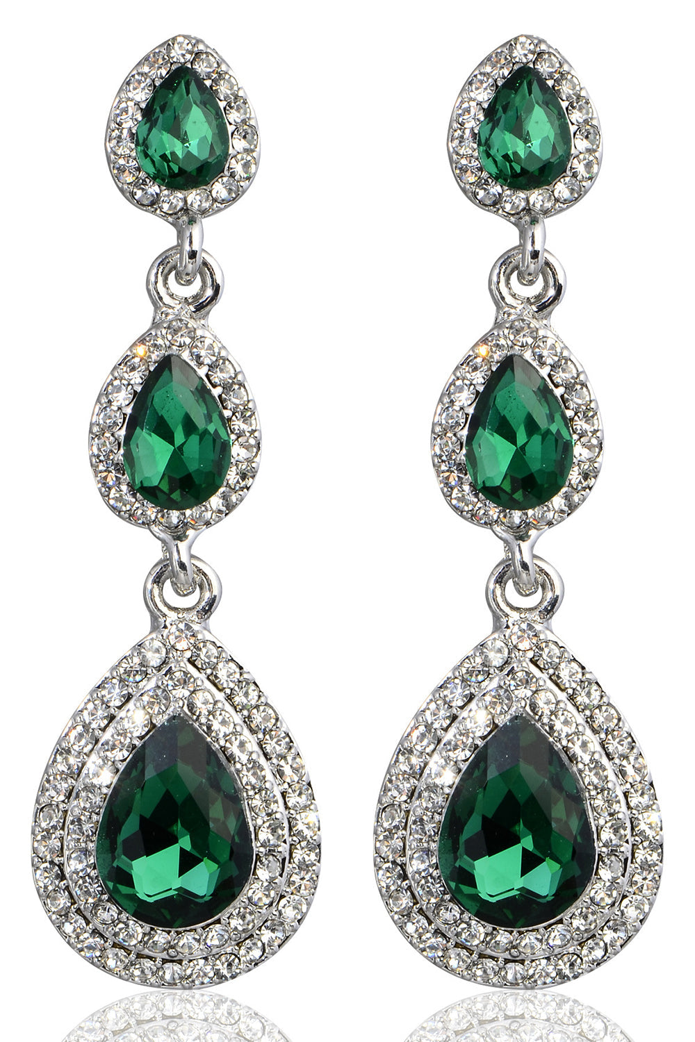 Vestido largo de fiesta de sirena verde oscuro brillante con accesorio