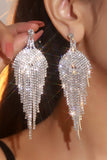 Impresionante vestido de fiesta largo púrpura con cuello halter de una línea con accesorio