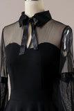 Negro vestido de época de Halloween