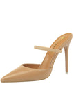 Tacones puntiagudos de albaricoque Stilcot