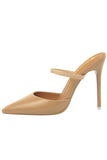 Tacones puntiagudos de albaricoque Stilcot
