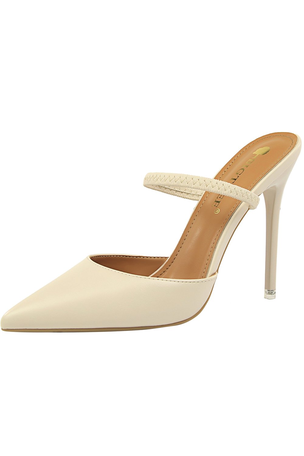 Tacones puntiagudos de albaricoque Stilcot