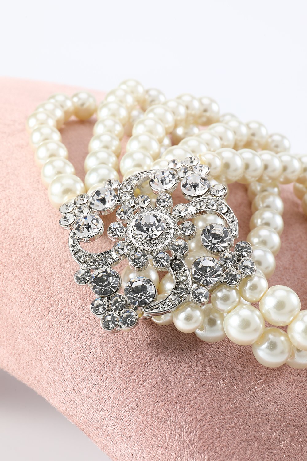 Champagne 1920s Accesorios Five Pieces Sets