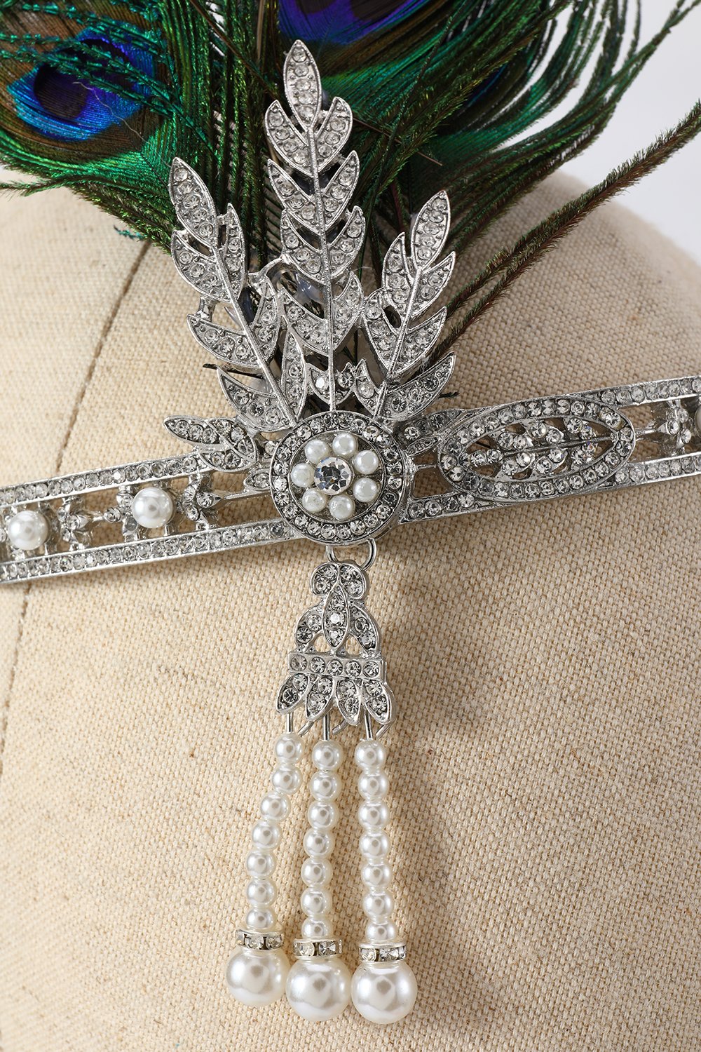 Diadema verde del partido de la década de 1920