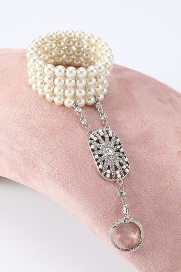Pulsera Blanca de Fiesta