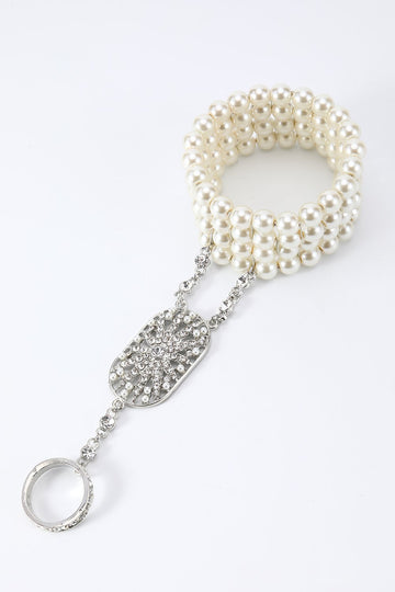 Pulsera Blanca de Fiesta