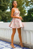 Vestido rosa tirantes de espagueti