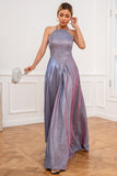 Glitter Purple Vestido largo de fiesta