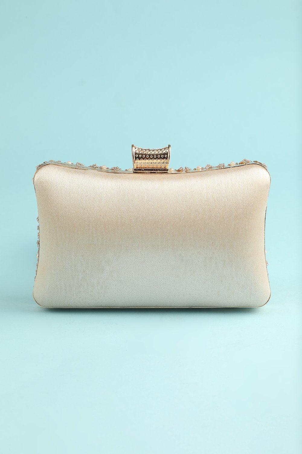 Bolso de bordado Reto Perla